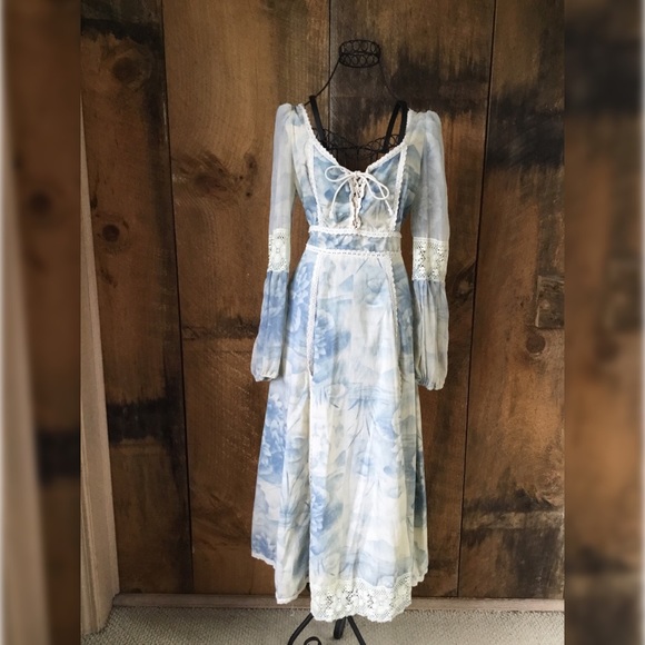 Vintage Dresses & Skirts - Vintage Prairie Bohemian Dress